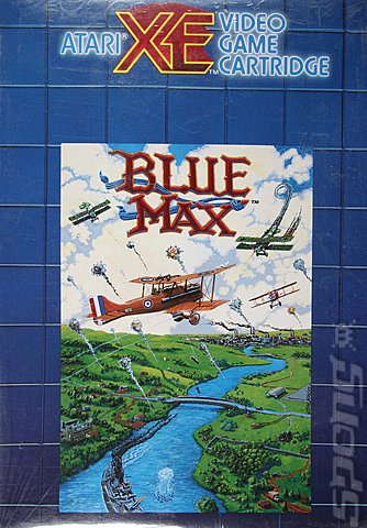 Blue Max - Atari 400/800/XL/XE Cover & Box Art