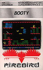 Booty - Spectrum 48K Cover & Box Art