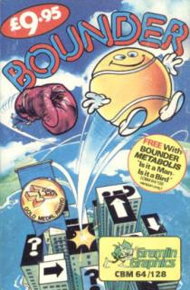 Bounder - C64 Cover & Box Art