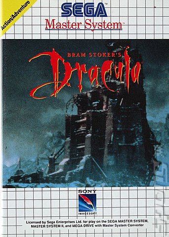 Bram Stoker's Dracula - Sega Master System Cover & Box Art