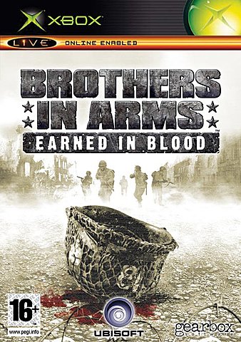 Brothers in Arms: Earned in Blood - Xbox Cover & Box Art