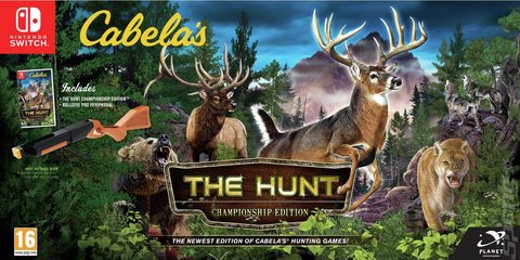 Cabela's The Hunt: Championship Edition - Switch Cover & Box Art