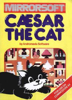 Caesar the Cat - C64 Cover & Box Art