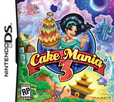 Cake Mania 3 - DS/DSi Cover & Box Art