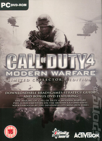 Call of Duty 4: Modern Warfare - PC Cover & Box Art
