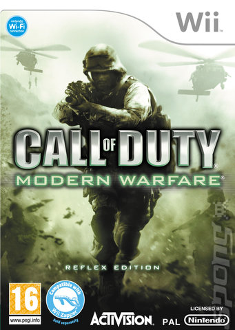 Call of Duty 4: Modern Warfare - Wii Cover & Box Art