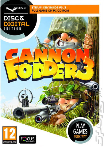 Cannon Fodder 3 - PC Cover & Box Art