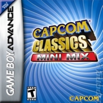 Capcom Classics Mini Mix - GBA Cover & Box Art