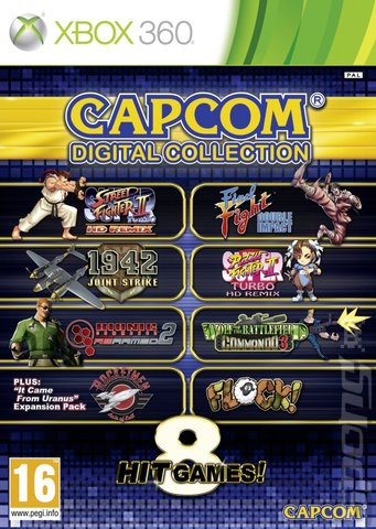 Capcom Digital Collection - Xbox 360 Cover & Box Art