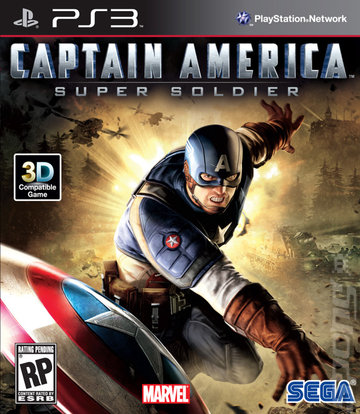 Captain America: Super Soldier - PS3 Cover & Box Art