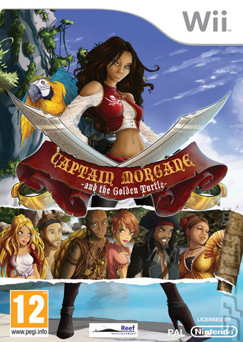 Captain Morgane and the Golden Turtle - Wii Cover & Box Art