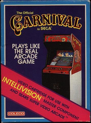 Carnival - Intellivision Cover & Box Art