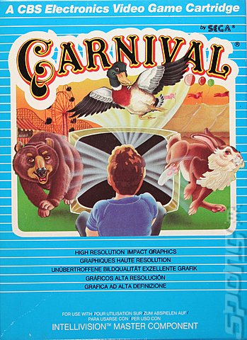 Carnival - Intellivision Cover & Box Art