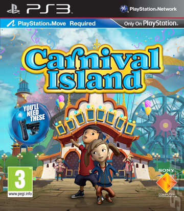 Carnival Island - PS3 Cover & Box Art