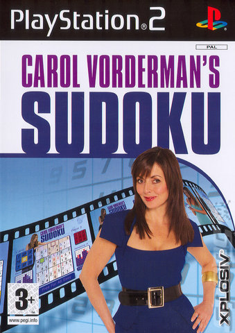 Carol Vorderman's Sudoku - PS2 Cover & Box Art