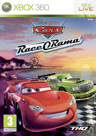 Cars: Race-O-Rama - Xbox 360 Cover & Box Art