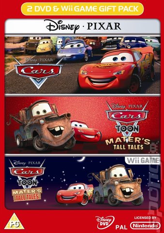 Cars Toon: Mater's Tall Tales - Wii Cover & Box Art