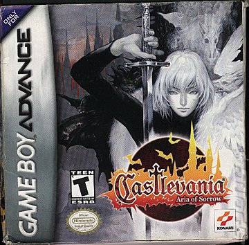 Castlevania: Aria of Sorrow - GBA Cover & Box Art