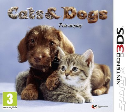 Cats & Dogs: Pets at Play - 3DS/2DS Cover & Box Art