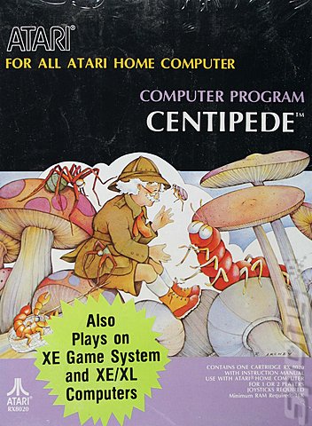 Centipede - Atari 2600/VCS Cover & Box Art