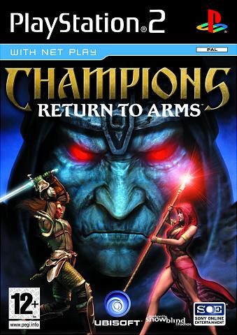 Champions: Return to Arms - PS2 Cover & Box Art