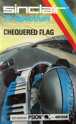 Chequered Flag - Spectrum 48K Cover & Box Art