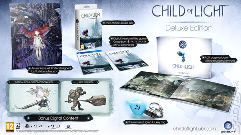 Child of Light - PS3 Cover & Box Art