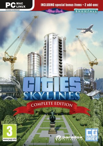Cities: Skylines  - PC Cover & Box Art