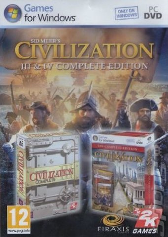 Civilization III & IV: Complete Edition Pack - PC Cover & Box Art