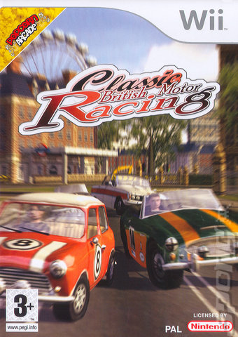 Classic British Motor Racing - Wii Cover & Box Art