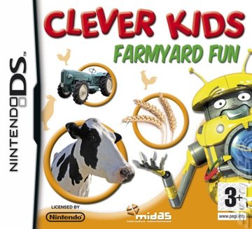Clever Kids: Farmyard Fun - DS/DSi Cover & Box Art