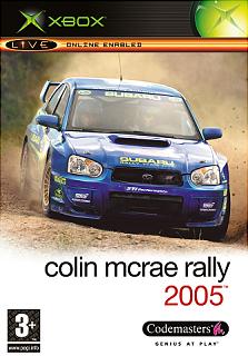 Colin McRae Rally 2005 - Xbox Cover & Box Art