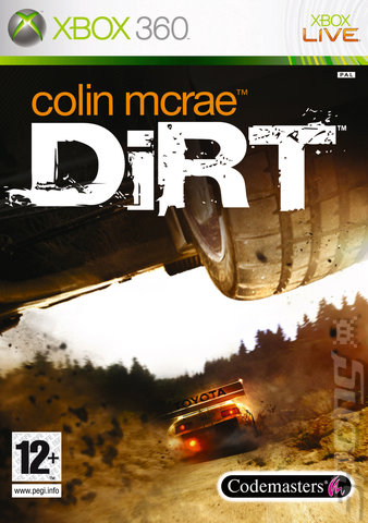 Colin McRae: DiRT - Xbox 360 Cover & Box Art