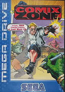 Comix Zone (Sega Megadrive)