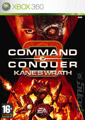 Command and Conquer 3: Kane's Wrath - Xbox 360 Cover & Box Art