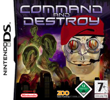 Command & Destroy - DS/DSi Cover & Box Art