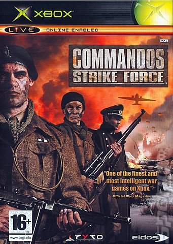 Commandos Strike Force - Xbox Cover & Box Art