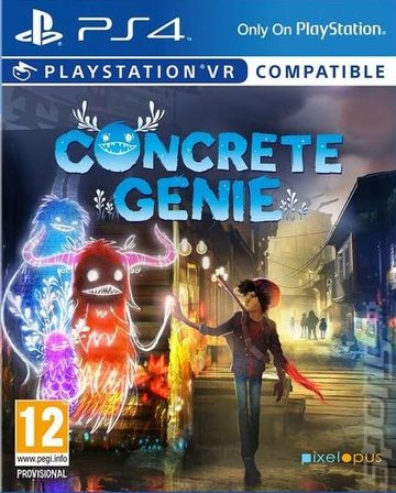 Concrete Genie - PS4 Cover & Box Art