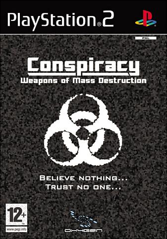 Conspiracy: Weapons of Mass Destruction - PS2 Cover & Box Art