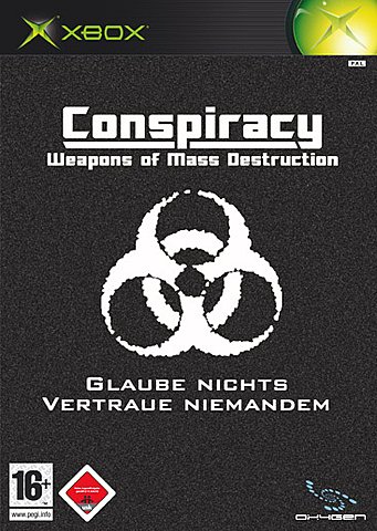 Conspiracy: Weapons of Mass Destruction - Xbox Cover & Box Art
