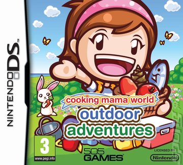 Cooking Mama World: Outdoor Adventures - DS/DSi Cover & Box Art