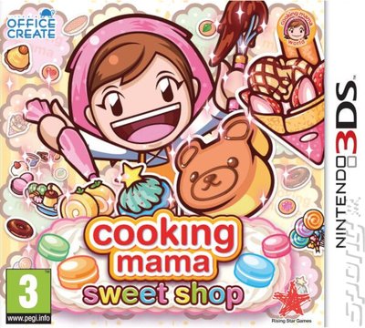 Cooking Mama: Sweet Shop - 3DS/2DS Cover & Box Art
