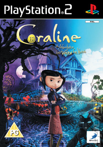 Coraline - PS2 Cover & Box Art