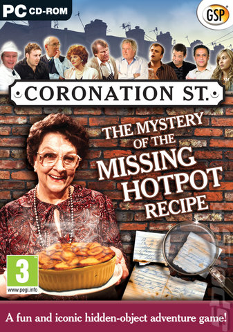 Coronation Street: The Mystery Of The Missing Hotpot Recipe - PC Cover & Box Art