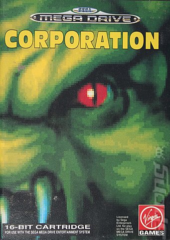 Corporation - Sega Megadrive Cover & Box Art