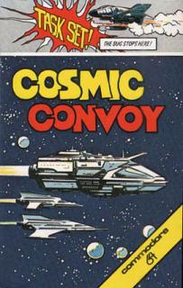 Cosmic Convoy - C64 Cover & Box Art
