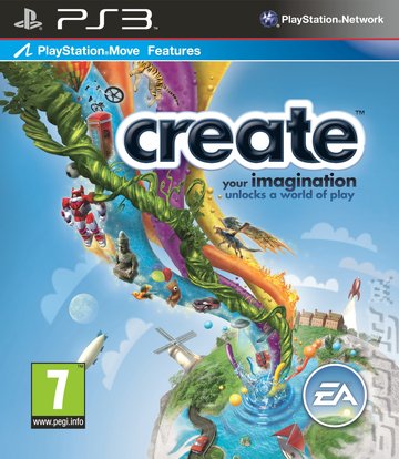 Create - PS3 Cover & Box Art