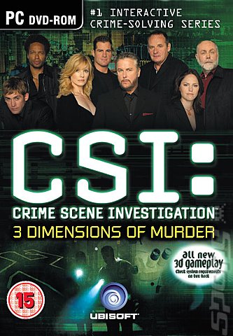 CSI: 3 Dimensions of Murder - PC Cover & Box Art