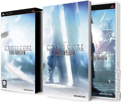 Crisis Core: Final Fantasy VII - PSP Cover & Box Art
