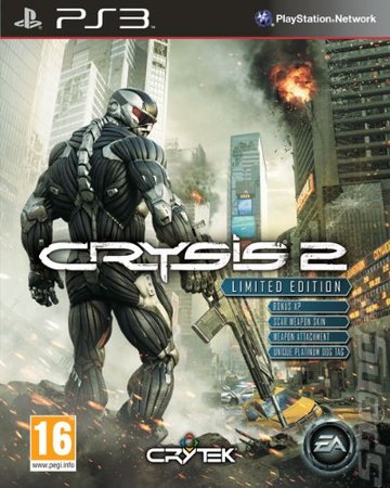 Crysis 2 - PS3 Cover & Box Art